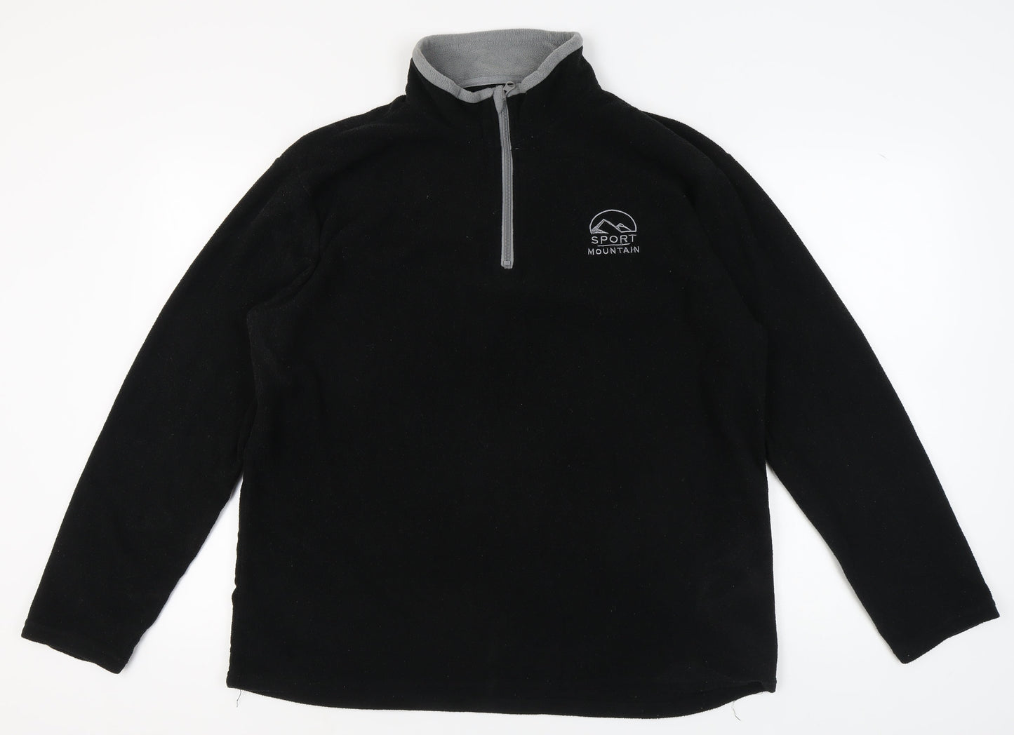 Mens UK Size XL Atlas for Men Black Pullover Sweatshirt