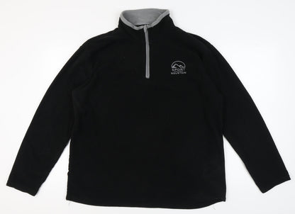 Mens UK Size XL Atlas for Men Black Pullover Sweatshirt