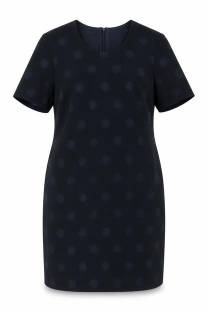 Sporting Women's Black Polka Dot Sheath Dress Size 18