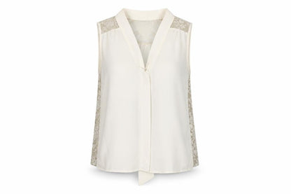 Womens UK Size 6 Topshop Ivory Basic Sleeveless