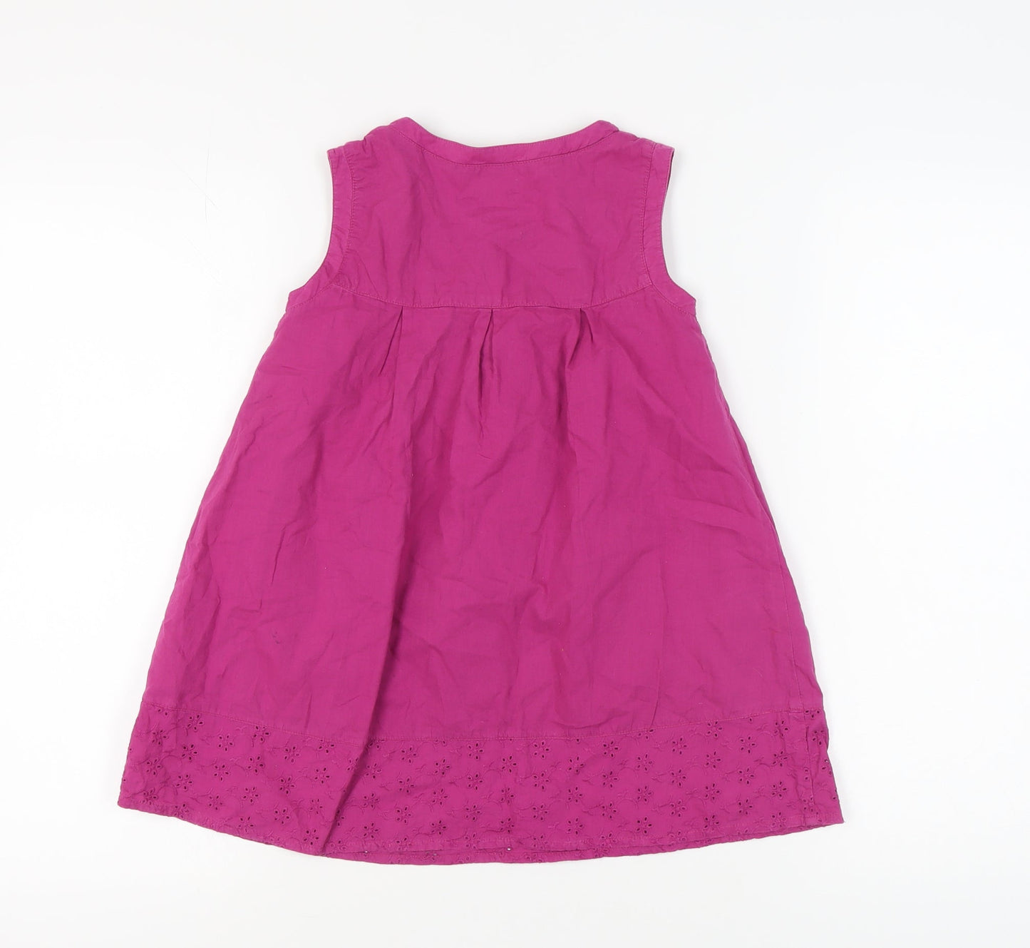 Mini Mode Girls Pink Sleeveless Dress 5-6 Years