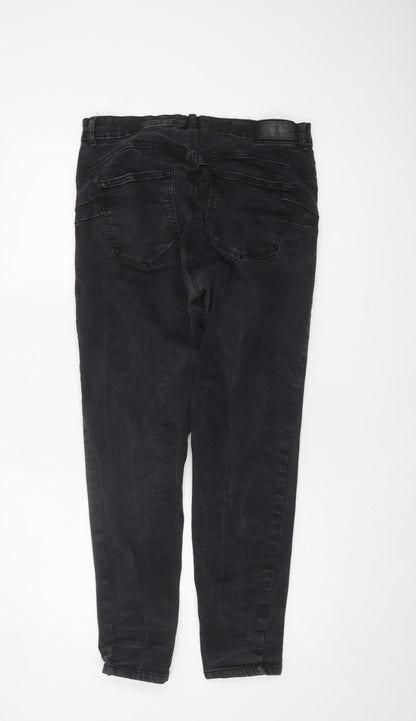 Pull&Bear Women's Black Jeans Size 18 Regular Fit