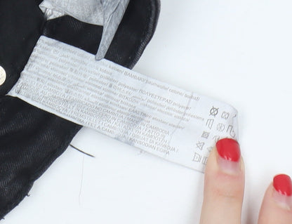 Pull&Bear Women's Black Jeans Size 18 Regular Fit