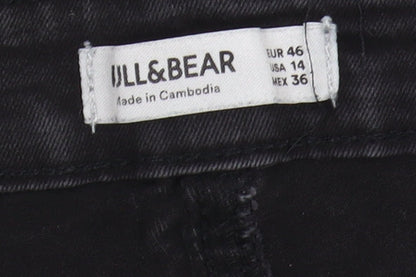 Pull&Bear Women's Black Jeans Size 18 Regular Fit