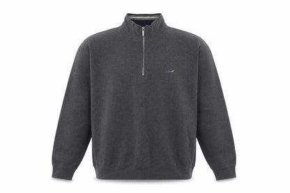 SW Sportswear Men's Grey XL 1/4 Zip Sweatshirt
