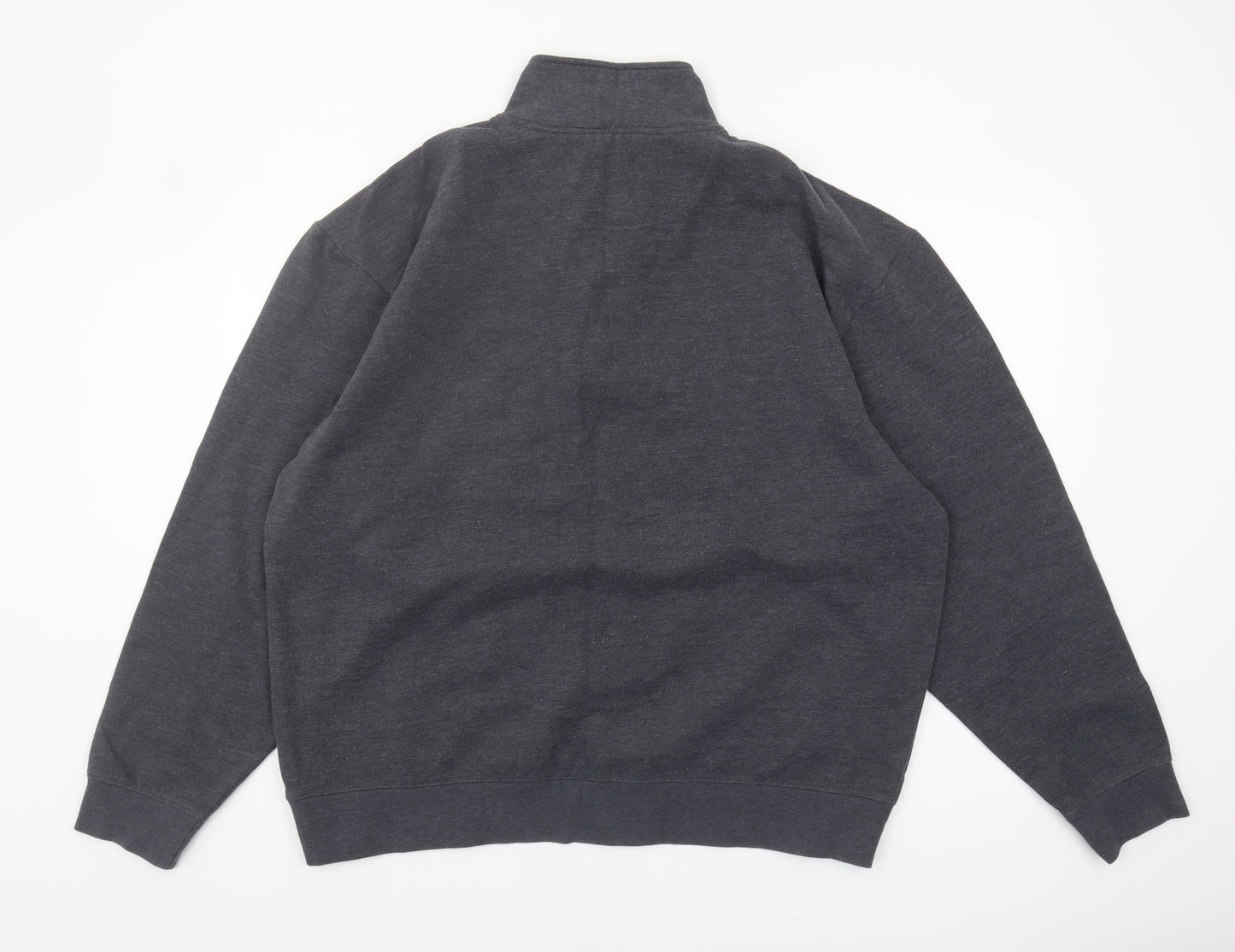 SW Sportswear Men's Grey XL 1/4 Zip Sweatshirt