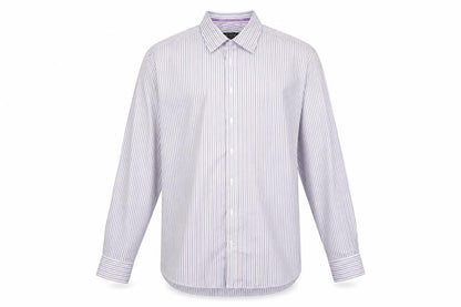 Jeff Banks Men’s Multicoloured Striped Long Sleeve Shirt