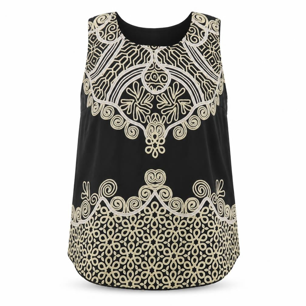 Womens UK Size L Wallis Black Basic Tank