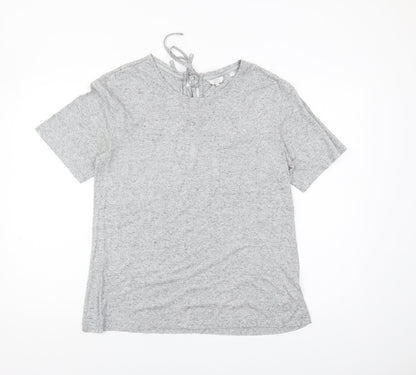 FatFace Women's Grey Basic T-Shirt, Size S, Casual Wear
