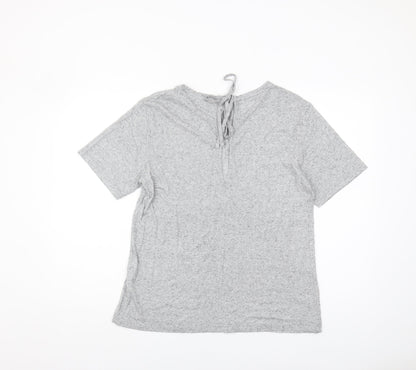 FatFace Women's Grey Basic T-Shirt, Size S, Casual Wear