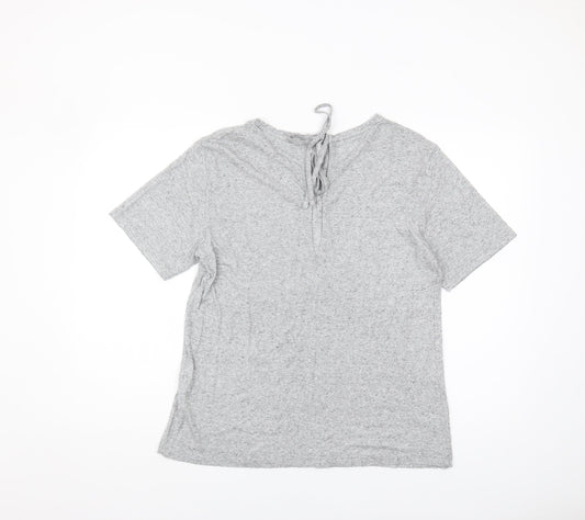 FatFace Women's Grey Basic T-Shirt, Size S, Casual Wear