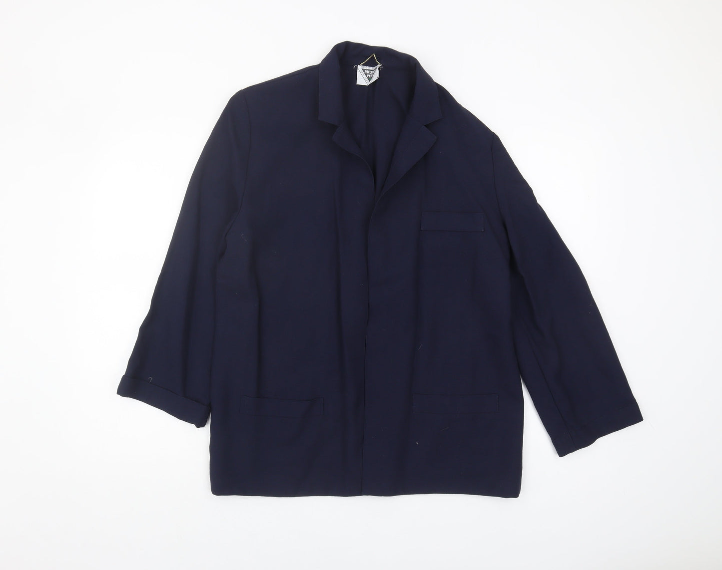 Jacques Vert Women's Blue Long Sleeve Jacket Size 14