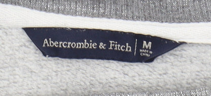 Abercrombie & Fitch Grey Women's M Cropped Sweatshirt
