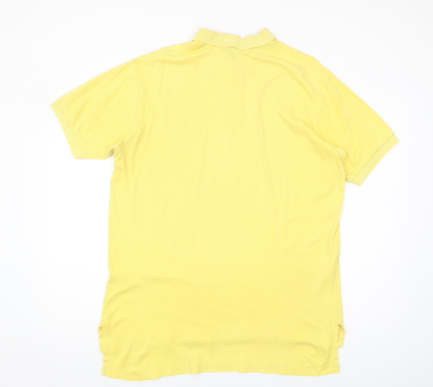 Ralph Lauren Men's Yellow Polo Shirt L