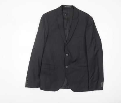 Mens UK Size 40 Calvin Klein  Black Suit Jacket