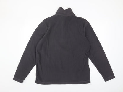 Mens UK Size S Gelert Black Henley Sweatshirt