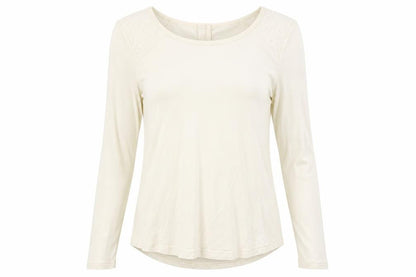 Banana Republic Women's Ivory XS Long Sleeve Top