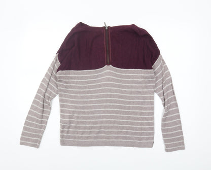 Jasper Conran Women's Multicolour Stripe Pullover Jumper