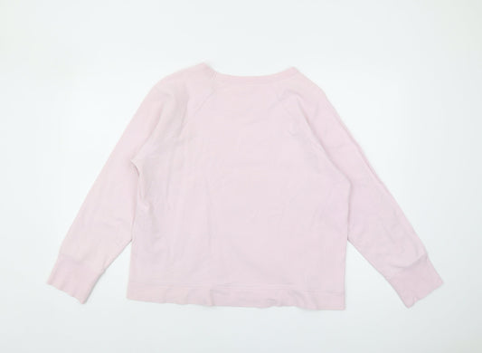 DKNY Women’s Pink Pullover Sweatshirt L
