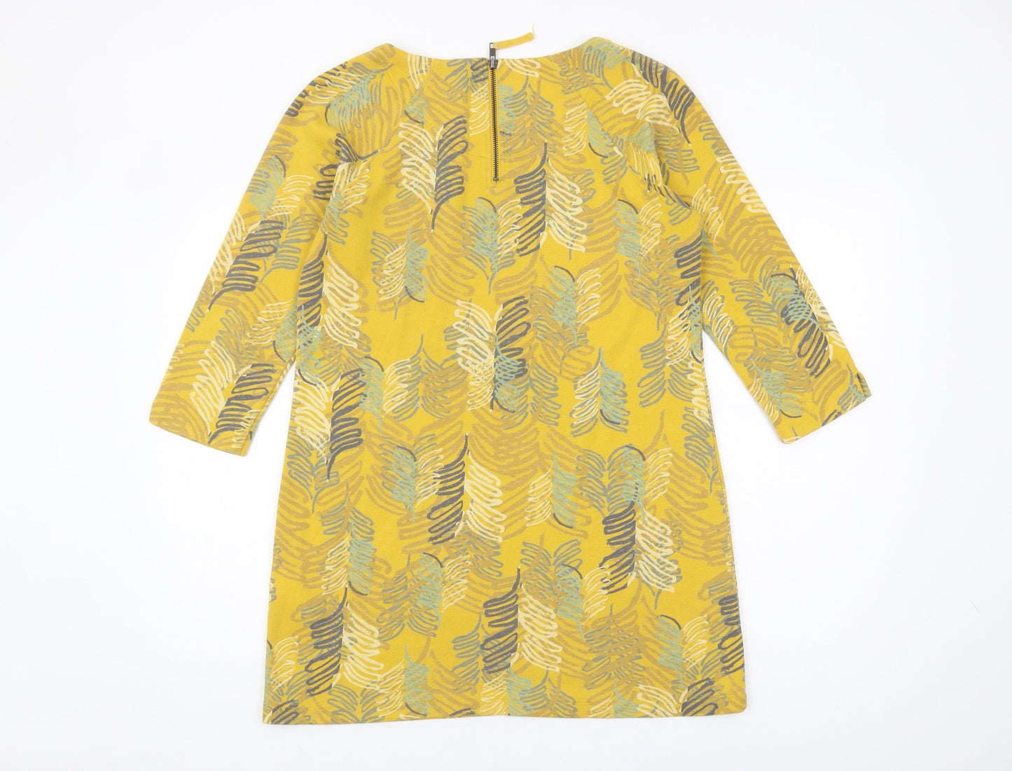 Womens UK Size 12 White Stuff Yellow Tunic Blouse