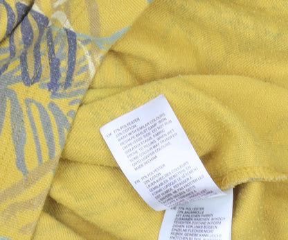 Womens UK Size 12 White Stuff Yellow Tunic Blouse