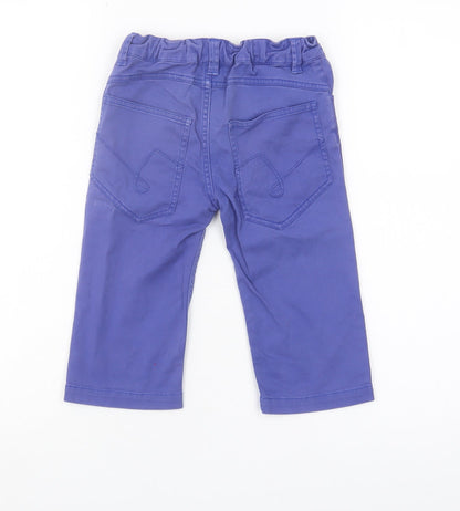 Joules Girls Blue Jeans 6 Years Button Casual Cotton