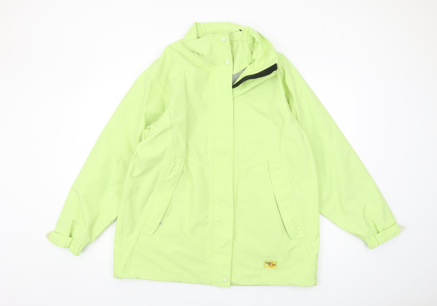 Unisex Adults UK Size XL Arctic Storm Green Rain Coat