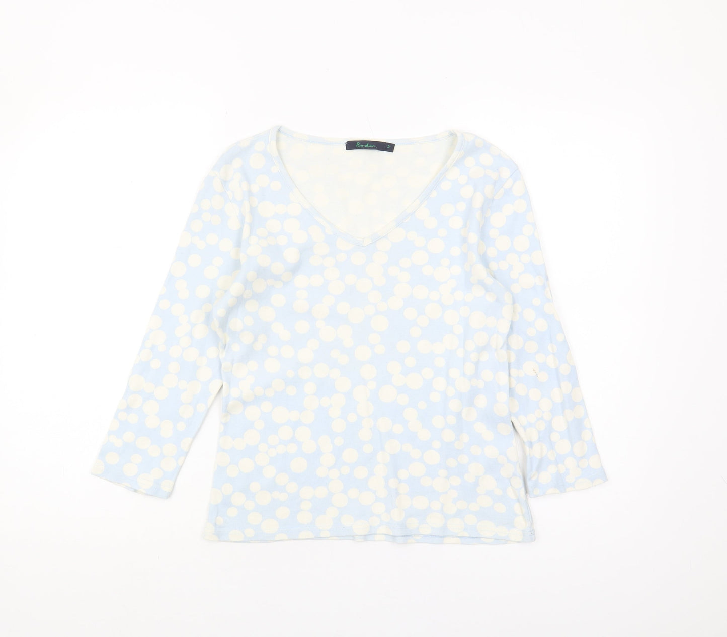 Womens UK Size M Boden Blue Basic T-Shirt