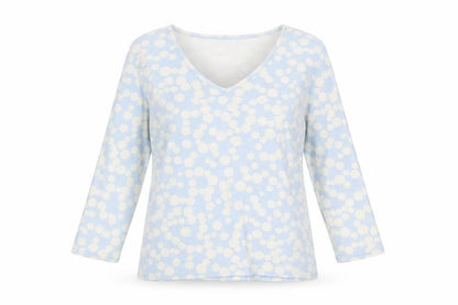 Womens UK Size M Boden Blue Basic T-Shirt