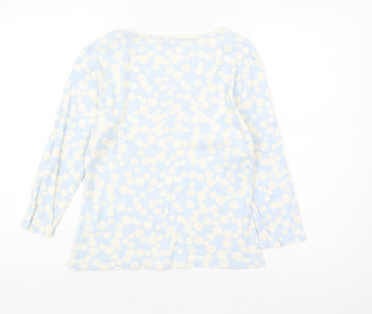 Womens UK Size M Boden Blue Basic T-Shirt