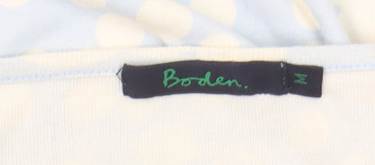 Womens UK Size M Boden Blue Basic T-Shirt