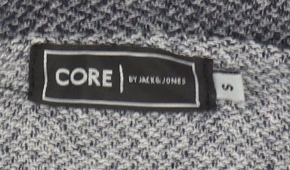 Mens UK Size S JACK & JONES Grey  T-Shirt