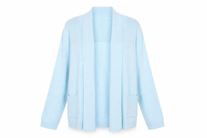 Womens UK Size M Honor Millburn Blue Cardigan Jumper