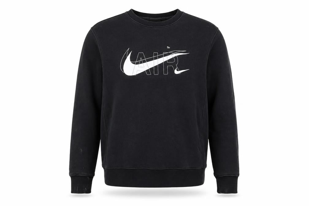 Mens UK Size S Nike Black Pullover Sweatshirt