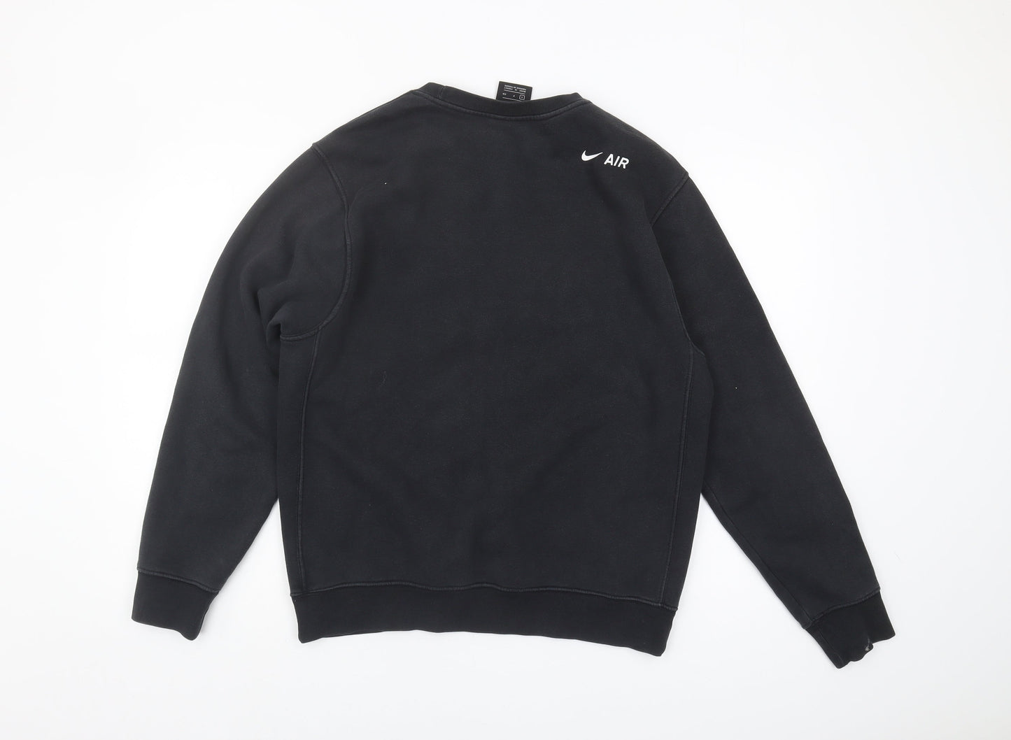 Mens UK Size S Nike Black Pullover Sweatshirt