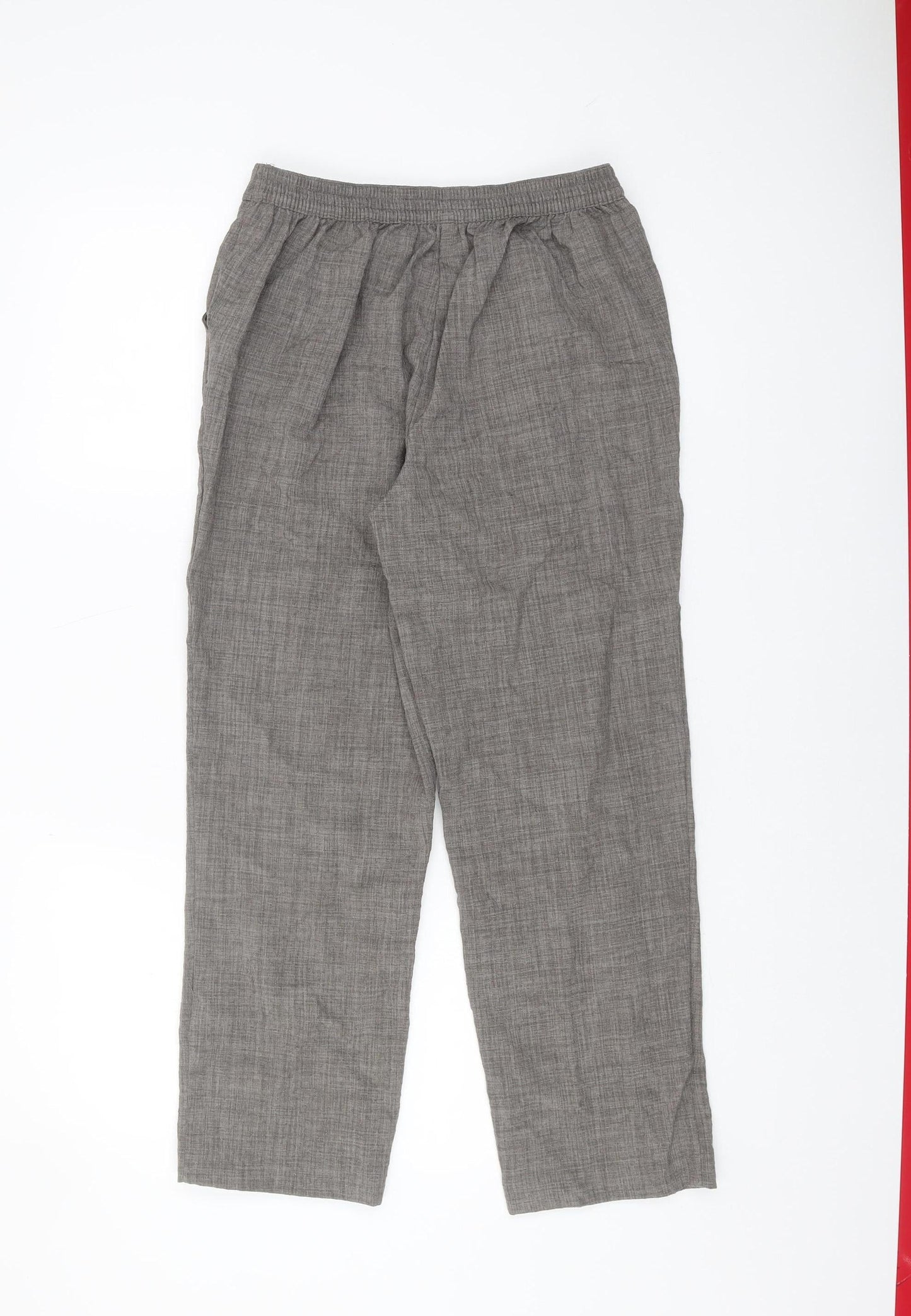 Womens UK Size 12 Honor Millburn Regular Fit CasualWorkwear Grey Trousers