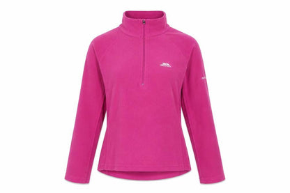 Trespass Pink Fleece Sweatshirt M Lightweight Zip