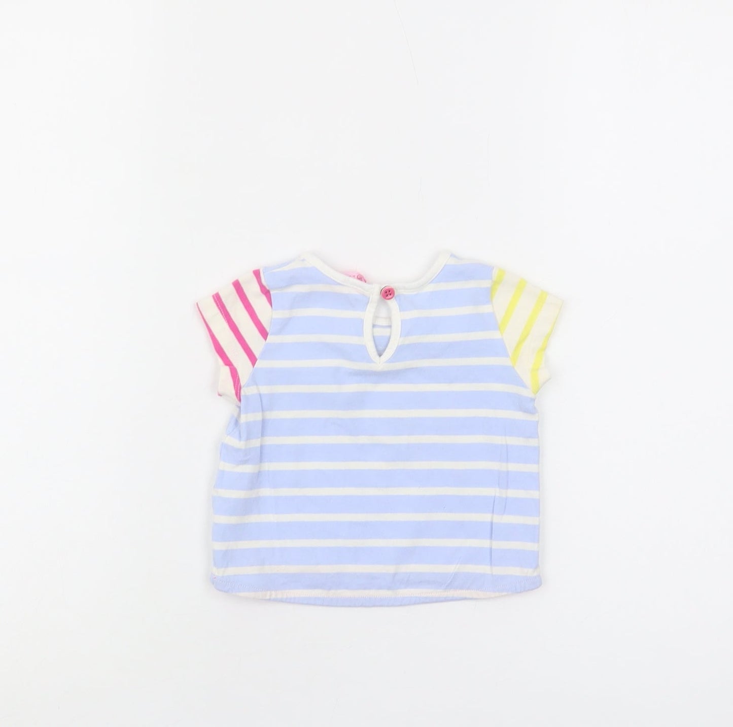 Joules Unisex Multicoloured Striped T-Shirt, 12 Months