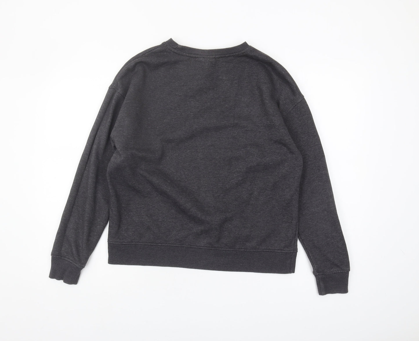 The Simpsons Unisex Grey Pullover Sweatshirt Size 12