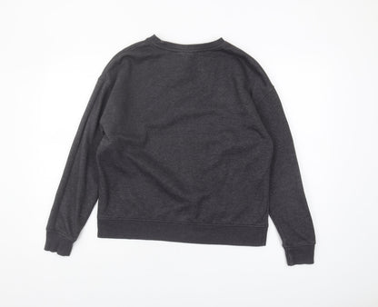 The Simpsons Unisex Grey Pullover Sweatshirt Size 12