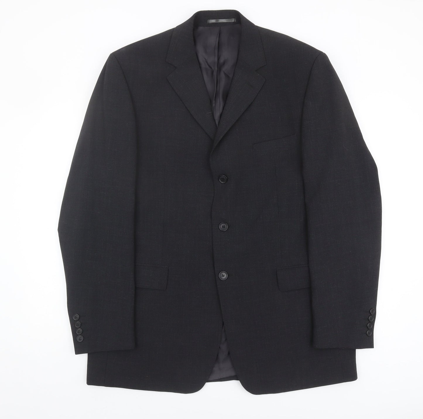 Mens UK Size 42 Moss Regular Grey Suit Jacket