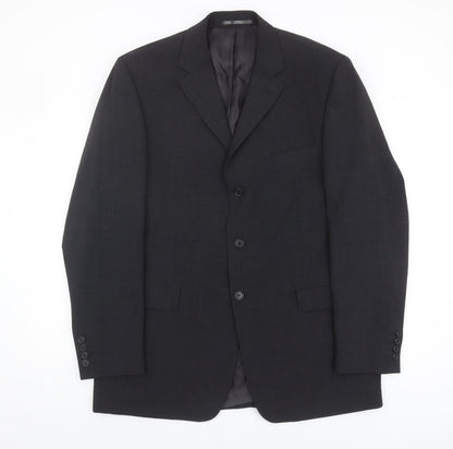 Mens UK Size 42 Moss Regular Grey Suit Jacket