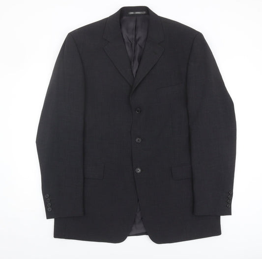 Mens UK Size 42 Moss Regular Grey Suit Jacket
