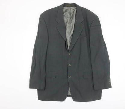 Mens UK Size 42 Van Gils Regular Grey Suit Jacket