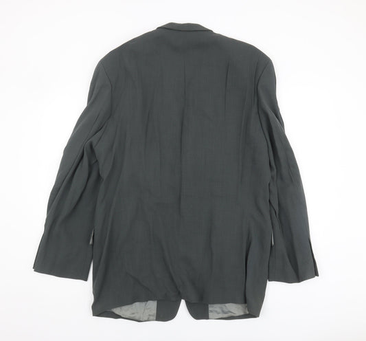 Mens UK Size 42 Van Gils Regular Grey Suit Jacket