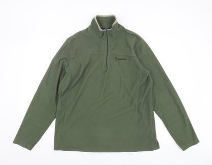 Mens UK Size L Mountain Warehouse Green Pullover Sweatshirt