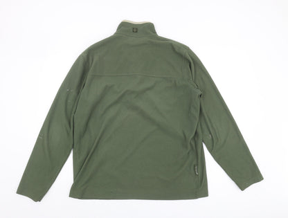Mens UK Size L Mountain Warehouse Green Pullover Sweatshirt