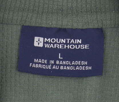 Mens UK Size L Mountain Warehouse Green Pullover Sweatshirt