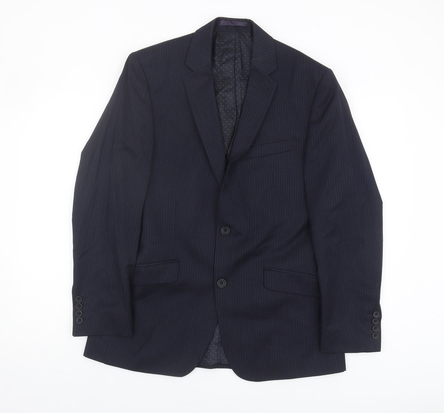 Mens UK Size 38 Jasper Conran Regular Blue Suit Jacket