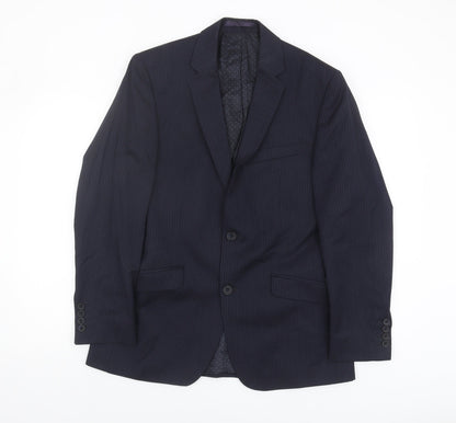 Mens UK Size 38 Jasper Conran Regular Blue Suit Jacket